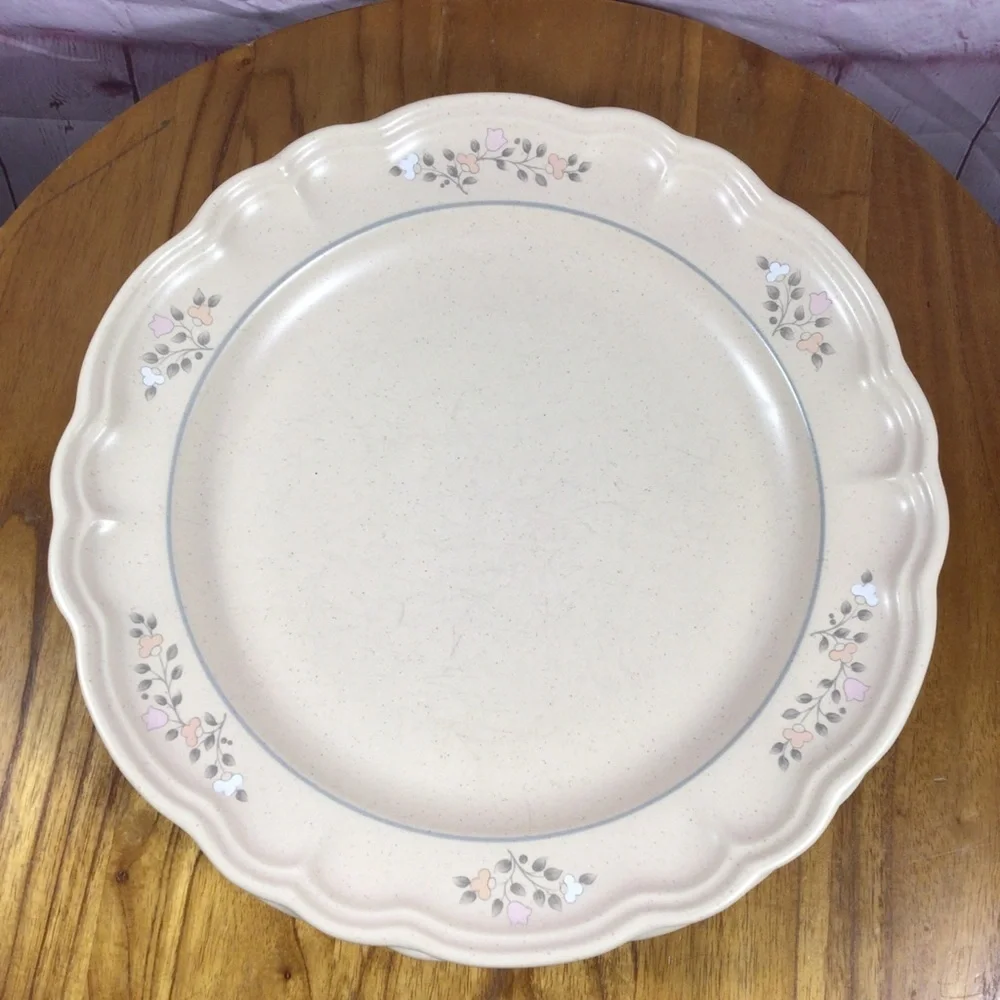 Vintage Pfaltzgraff Remembrance Dinner Plates - Set of 2